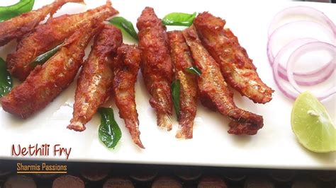 Nethili Meen Varuval Recipe Nethili Fry Anchovies Fry Recipe Youtube