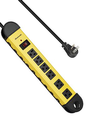 Amazon Dewenwils Metal Power Strip Outlet Heavy Duty Surge