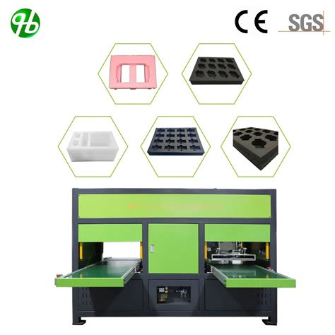EPE Foam Insert Automatic Hot Plate Bonding Machine With Double Station Hot Laminating Machine