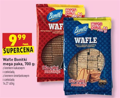 Wafle Z Kremem Kakaowym Bonitki Cena Promocje Opinie Sklep