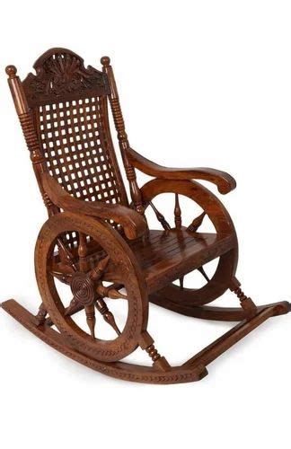 Sheesham Wooden Rocking Chair Without Cushion At Rs 8000 In Saharanpur