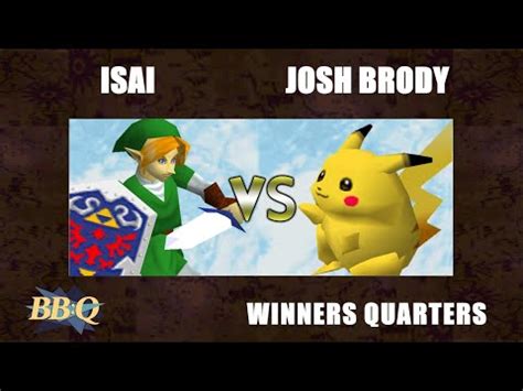 Bbq Isai Link Vs Josh Brody Pikachu Super Smash Bros Winners