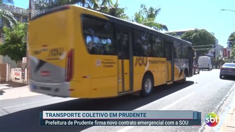 Prefeitura De Prudente Firma Novo Contrato Emergencial A Sou Para O