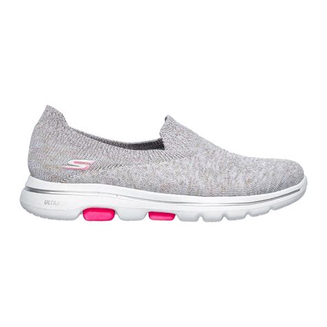 Multisports Shoes Skechers Go Walk 5 Sparkling Shoes Womens Grey