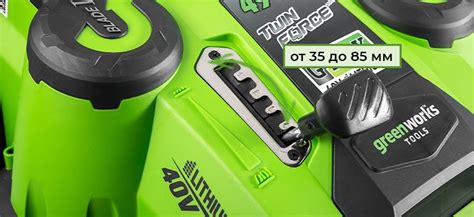 Купить Газонокосилка аккумуляторная Greenworks G40LM49DB, TwinForce ...