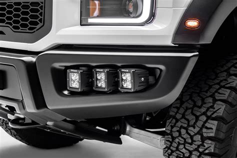 2017 2021 Ford F 150 Raptor Front Bumper Oem Fog Led Kit With 6 3 Inch Led Pod Lights Pn