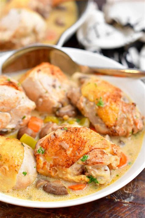 Chicken Fricassee How To Make Classic French Chicken Fricassee