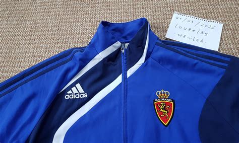 Adidas Adidas Real Zaragoza Vintage Soccer Football Jacket Grailed