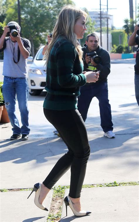 Hilary Duff Leaves Her Pilates Class In Toluca Lake Xxx Porn Album