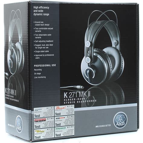 هدفون استودیو | هدفون مانیتورینگ ای کی جی AKG K271 MKII