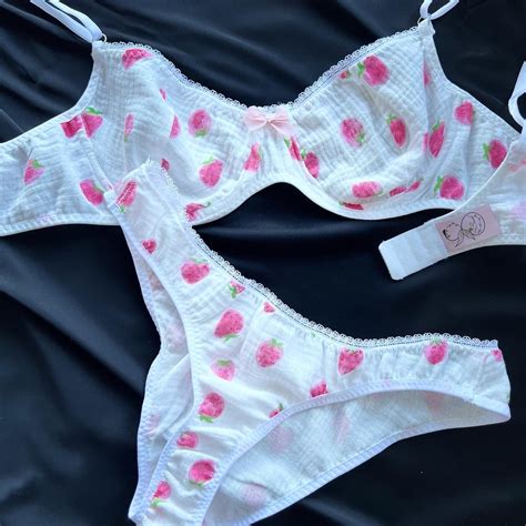 Daily Comfort Muslin Cotton Lingerie Set Etsy