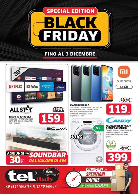 Telitaly Volantino Black Friday Italiano Volantino