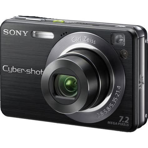 Sony Cyber Shot DSC W120 Digital Camera Black DSCW120 B B H