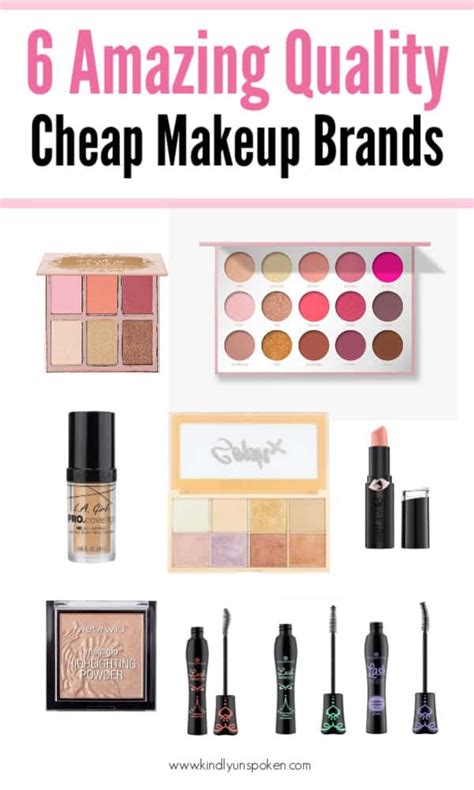 Best Cheap Makeup Brands Online Saubhaya Makeup