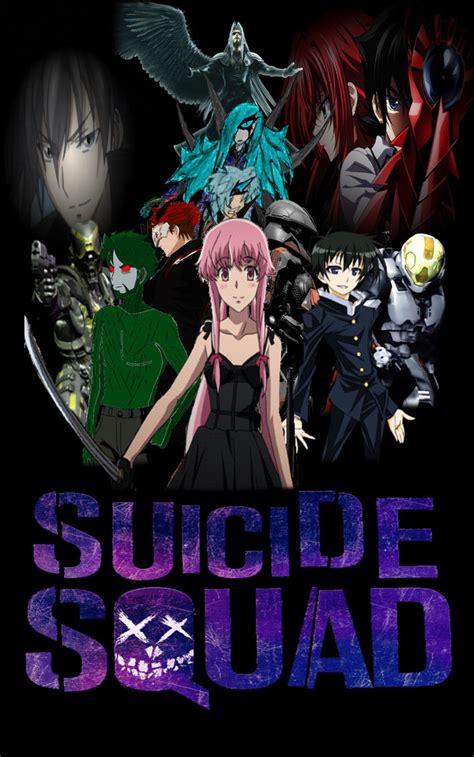 Suicide Squad Anime Version Poster by Gojimon452 on DeviantArt