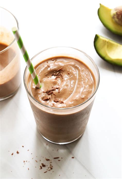 Chocolate Avocado Smoothie Detoxinista Quinoa Recipe