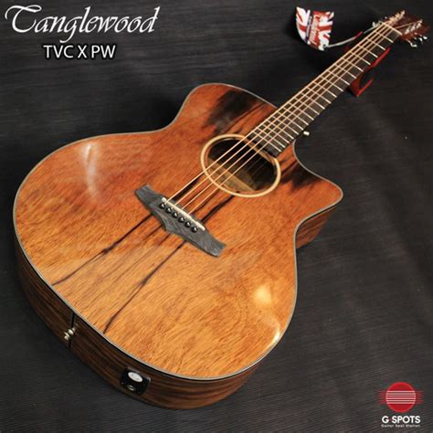 Jual TANGLEWOOD TVC X PW EVOLUTION EXOTIC CUTAWAY AKUSTIK ELEKTRIK