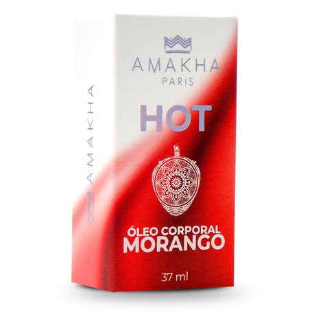 Gel Para Massagem Corporal Hot Morango 37 ML Shopee Brasil