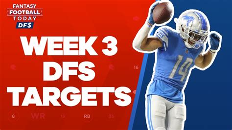 NFL DFS Week 2 RECAP Early Week 3 Picks Targets 2022 Fantasy