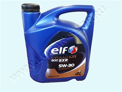 Масло моторное ELF EVOLUTION SXR 5W30 (4 л) 10160501синтетика (шт)