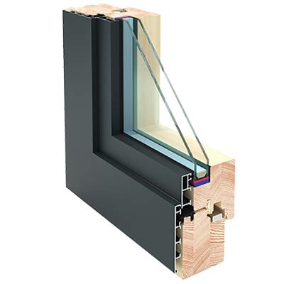 Gemini Quadrat Holzfenster Produktion