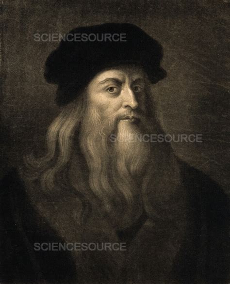 Leonardo da Vinci, Italian Renaissance | Stock Image - Science Source ...