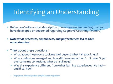 Ppt The Process Of Developing Understanding Powerpoint Presentation