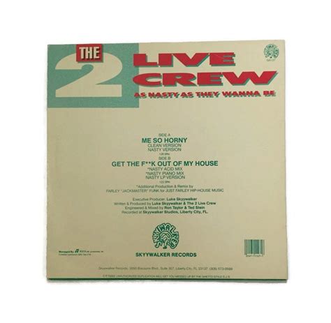 The Live Crew Me So Horny Get The Fuck Etsy