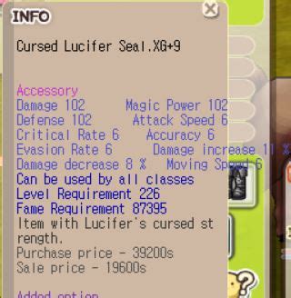 Beli Accessory Cursed Lucifer Seal Xg Csl Xg Acc Odi Seal Online