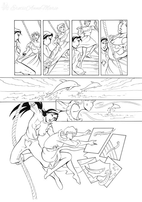 Original Artwork Anne Marie Comic Page By ReinaCanalla Hentai Foundry