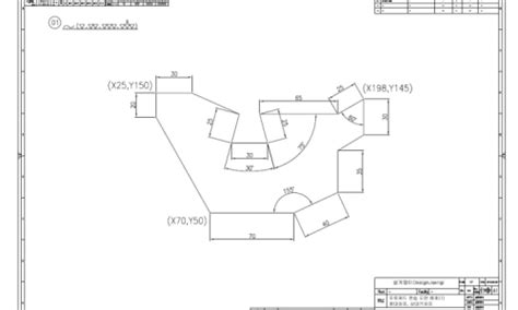 오토캐드 Autocad 및 인벤터 Inventor 연습 도면 예제 자료 공유 네이버 블로그