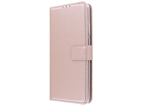 Motorola Moto G8 Power Lite Hoesje Rosé Bookcase Mapje