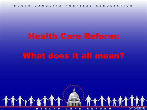 Ppt Health Care Reform What Does It All Mean Powerpoint