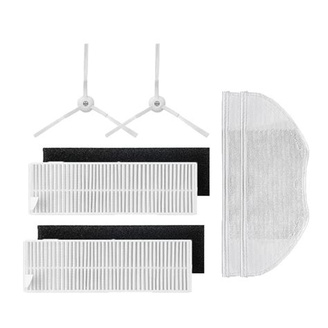 Main Brush Side Filter Mop Cloth Set For Mijia G Mjstg Vacuum Cleaner