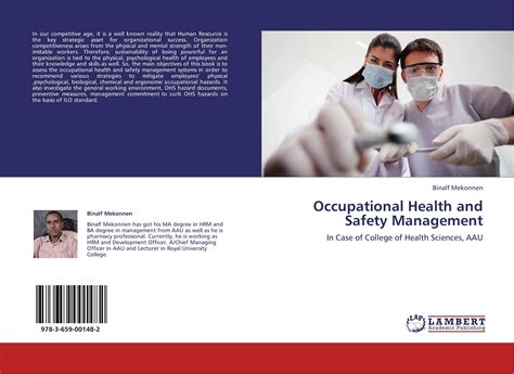 Occupational Health And Safety Management 978 3 659 00148 2 3659001481 9783659001482 By