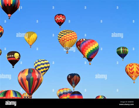 Blue Hot Balloon Stock Photo Alamy