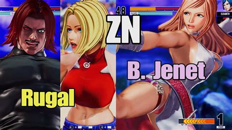 The King Of Fighters XV Znf Joe Omega Rugal B Jenet Vs Oyzs Andy