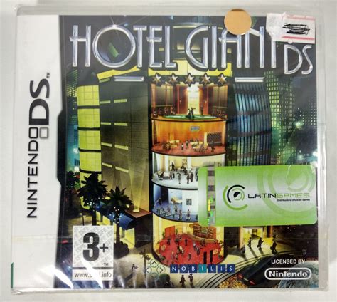 Jogo Hotel Giant Original LACRADO EUROPEU DS Sebo Dos Games