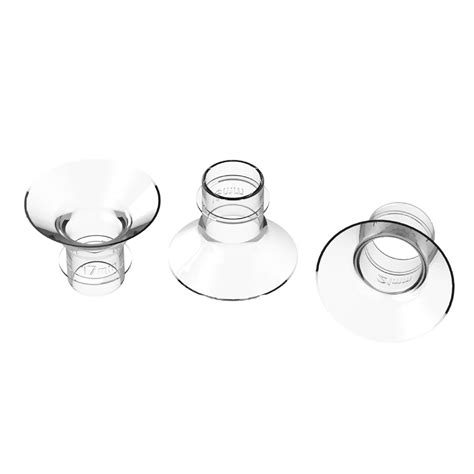 Breast Milk Pump Flange Inserts Breast Converter Practical Breast Pump Replacement 17mm ...