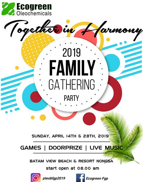 Template Banner Family Gathering – pulp