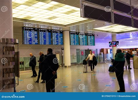 Passengers Arriving At Airport Editorial Image Image Of Board Arrivals 270421315