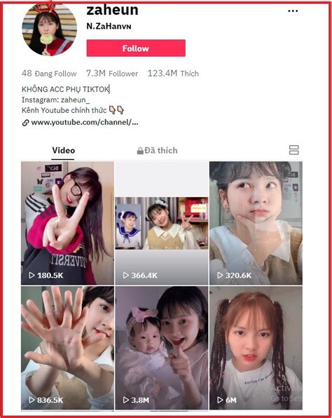 Tiểu sử N ZaHan x hot tiktoker của Việt Nam được nhiều bạn trẻ quốc