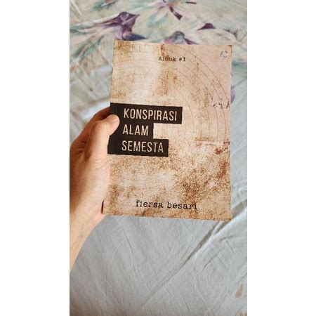 Jual Buku Book Konspirasi Alam Semesta By Fiersa Besari Shopee Indonesia