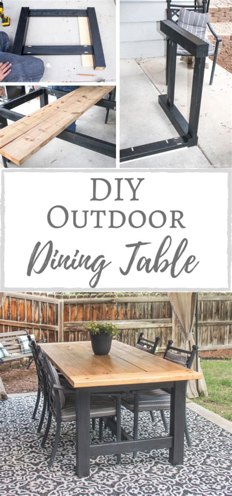 Diy Outdoor Dining Table Simply Beautiful By Angela Artofit