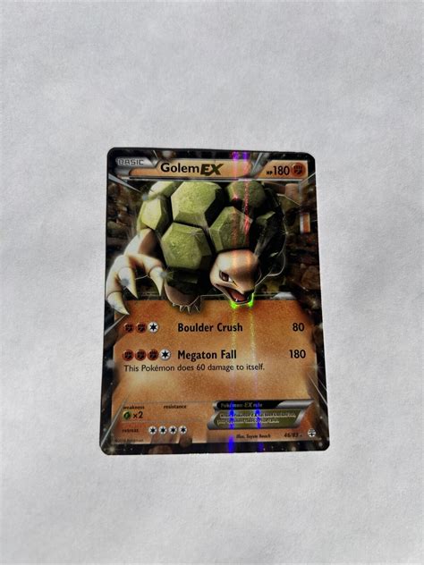 Golem EX 46 83 XY Generations Ultra Rare Pokemon TCG NM