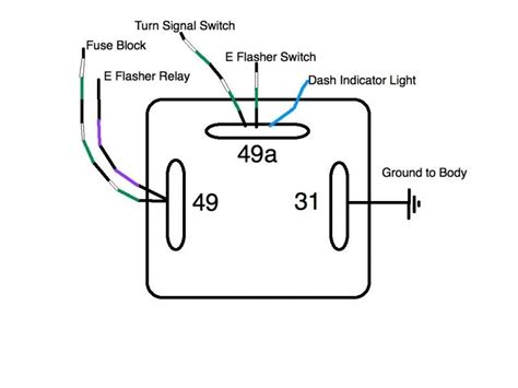 Led Flasher Relay Diagram