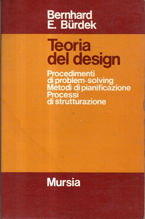 Teoria del design. Procedimenti di problem-solving; metodi di