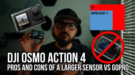 Dji Osmo Action 4 Vs Gopro Hero 11 12 Pros And Cons Of Larger