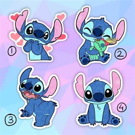 Pin de Alivia Zoltowski em Stitch drawing | Lilo & stich, Desenho fofo ...