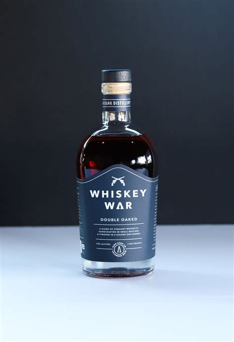 Whiskey War Double Oaked High Bank Distillery